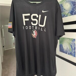 Nike Black FSU Football Tee